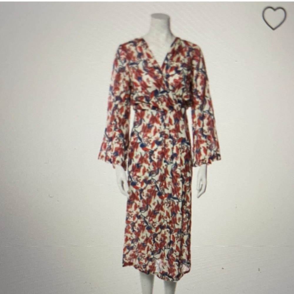 Dôen Sienna Dress in Creme Multi